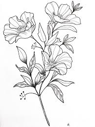 Epingle Sur Dessin De Fleur