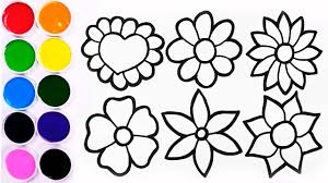 Maybe you would like to learn more about one of these? Dibujos Para Ninos Coloreando Y Dibujando Flores De Colores Learn Colors Funkeep Youtube