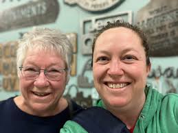 Our new space at RF Home Co is ready for shopping! My mama helped me all  day yesterday to get everything moved and reset. I couldn't have done it  without her! 💖