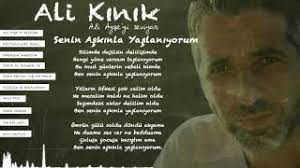 Ali Kinik Senin Askinla Yaslaniyorum Youtube