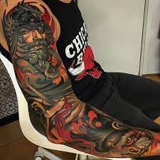 Outstanding Neo Traditional Sleeve Tattoos Neo Traditional Sleeve Traditional Sleeve Tattoo Traditional Sleeve
