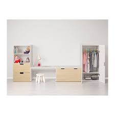 Stuva Opbergcombinatie Met Bank Wit Berken 300x50x128 Cm Wit Berken Ikea Kinder Zimmer Kinder Zimmer Ideen Aufbewahrungslosungen Furs Kinderzimmer