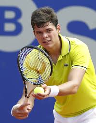 Milos raonic has a huge game—a serve and a forehand that are at the level, or close to john hits his backhand with both arms straight or close to straight at contact. Raonic S Serve Grip Mens Tennis Forums