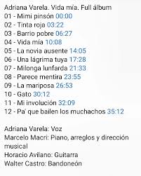 Álbum nuevo! "VIDA MÍA" Disponible en #Youtube #Spotify  @adrianavarelaoficial @disqueriargsmusic @estudiodelparral @elmejorestudio  @horacioavilanomusica #wathercastro . . . #piano #tango #elsur  #direcciónmusical #gatavarela #musicaenvivo #álbum #vidamia