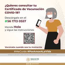 We did not find results for: Secretaria De Salud Ya Puedes Descargar El Certificado De Vacunacion Covid 19 Escribe Hola Al Whatsapp 56 1713 0557 Y Sigue Las Instrucciones Vacunate Cuando Sea Tu Momento Y Manten Las