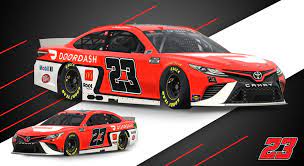 The nascar cup series, xfinity series, and camping world truck series, as well as in all the regional touring series. Doordash 23xi Racing Reveal Bubba Wallace Primary Scheme Nascar