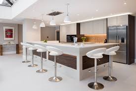 Our collection of grey kitchens are available across the traditional, shaker and modern ranges , to create a look that fits your design ideas perfectly. Dove Grey Kitchen With Timber Detail And Impressive U Shaped Island Modern Kent By Stoneham Kitchens Houzz Ie