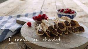 cannolis au chocolat recipe cannoli food desserts