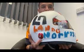 Log in to download, or make sure to confirm your account via email. Wtf1 On Twitter Lando Norris Reveals His Helmet For Silverstone Designed By 6 Year Old Fan Eva This Is So Damn Wholesome