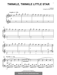 Maybe you would like to learn more about one of these? Twinkle Twinkle Little Star Von Folklore Noten Auf Musicaneo