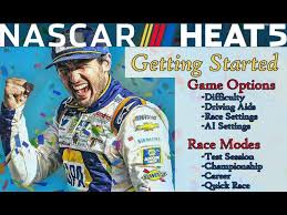 The basics of driving and race craft between. Nascar Heat 5 Getting Started Guide Game Options And Race Modes Youtube