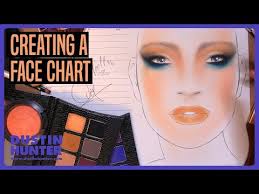 Face Chart Makeup Custom Beauty Look Youtube