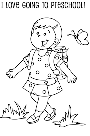 School's out for summer, so keep kids of all ages busy with summer coloring sheets. First Day Of School Coloring Pages Free