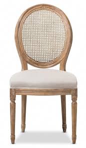 Aelinor Dining Chair Beige Chairs Wooden Dining Chairs Dining Chairs Cane Back Chairs