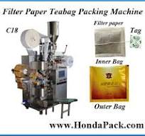 Automatic tea bag packing machine with outer bag,heat seal ...