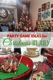 Get in the christmas in july spirit and host your own party this year. 7 Cool Party Game Ideas For Christmas In July Paradise Praises