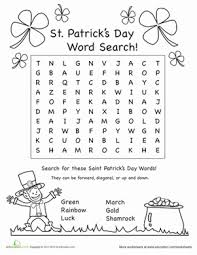 I would sit there and watch him, and as i got older i would try to help him finish the puzzles. St Patrick S Day Puzzles Education Com