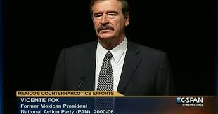 Vicente fox is the former president of mexico. Vicente Fox Remarks On Drug Legalization C Span Org