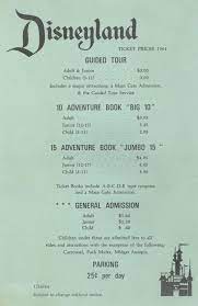 Look What It Cost To Go To Disneyland In 1964 We As Teenagers Went There A Lot On Friday Nights The Vintage Disneyland Disneyland Tickets Disneyland Prices