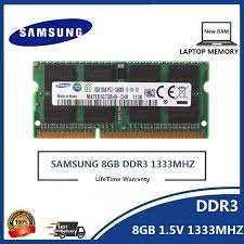 Dapatkan laptop termurah hanya di kliknklik.com toko terbanyak harga termurah pelayanan profesional. Samsung 8gb Ddr3 1333mhz Pc3 10600s 204pin So Dimm Laptop 1 5v Ram Memory Shopee Malaysia