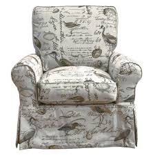 Rosecliff Heights Balhi Slipcovered Box Cushion Swivel Armchair Wayfair In 2020 Swivel Rocking Chair Slipcovers For Chairs Slipcovers