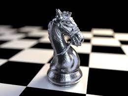 3d Model Knight Chess Piece Knight Chess Chess Pieces Classic Chess Set