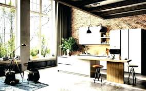 La cuisine loft est un espace complexe et parfois difficile à aménager. Red Brick Wallpaper Kitchen Wall Design Medium Size Cuisine Loft Scandinave 1644971 Hd Wallpaper Backgrounds Download