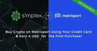 It's possible that you can find a suitable card. Matrixport Partners With Simplex To Allow Buying Crypto Using Credit Card Blockchain News