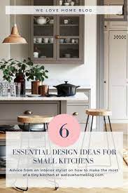 6 Essential Design Ideas That Every Small Kitchen Needs Welovehome Home Diy Kitchen Furniture Small Kitchen Kitchen Design