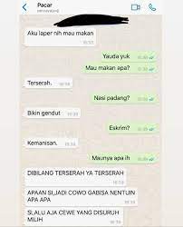 Dimulai dr ane dl yah. Kocak 7 Chatting An Sama Gebetan Ini Bikin Geleng Geleng Kepala