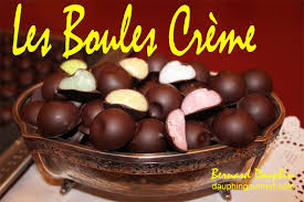 Chocolats De Noel Les Boules Creme Confiseur Chocolat Noel Alimentation Boule Chocolat