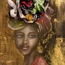 La Negrita, Drawing by Lucie Lou Blanchard