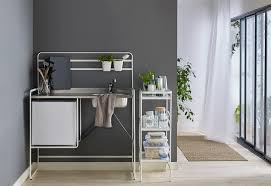 Modular Kitchen Ikea Sunnersta Small Spaces Sunnersta Full Version Ikea Kuche Ikea Ikea Tisch