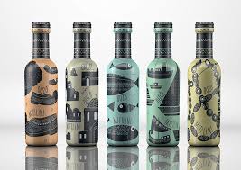 Taste Of Greece Alcohol Packaging Design Packaging Design Creative Packaging Design