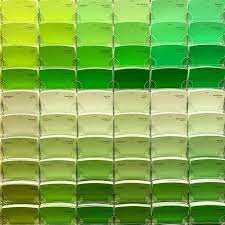 Green Green Paint Paintchips Swatches Lime Olive Sage Kelly Forest Grass Lines Rows Homedepot Paint Chips Home Depot Green