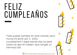 Una historia de amor muy bonita, que día a día alimentamos y hacemos que se fortalezca más, que a pesar de distanciarnos un poco por razones laborales, siempre estamos ahí para cualquier eventualidad que ocurra. Frases De Cumpleanos Para Un Hombre Mensajes De Felicitacion 2021