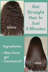Home Remedy To Get Straight Hair In Just 5 Minutes Hbm In 2020 Hair Smoothening Hair Without Heat Straight Hairstyles