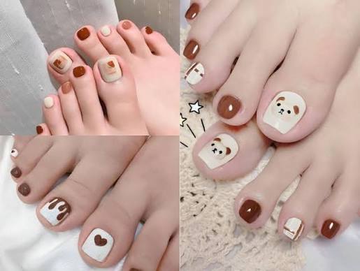 Sơn gel móng chân bền màu