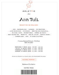 Offre valable du 16 au 29 juin sur les produits portant la mention irrésistible vente privée. Vente Privee Ann Tuil Chloe Fashion Lifestyle