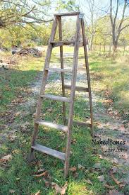 6 Foot Wooden Step Ladder 5 Step Ladder Well Used Shabby Wooden Steps Step Ladders Wooden Ladder