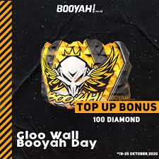 Ayo lihat behind the gloo wall alias behind the scenes champion free fire all stars kemarin di youtube ff esports id! Dapatkan Gloo Wall Booyah Day Dari Bonus Top Up Diamond Free Fire
