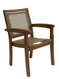 Eucalyptus Stackable Armchair Outdoor Armchair Armchair Wood