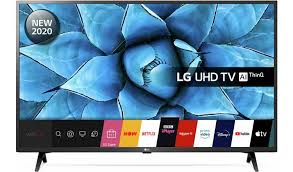 With features such as 4k ultra hd, ips 4k, and active hdr, your eyes will be treated to millions of pixels, colours, and contrast that will leave you this lg uhd tv boasts a screen resolution that is four times that of full hd tvs. Buy Lg 55 Inch 55un73006la Smart 4k Uhd Hdr Led Freeview Tv Televisions Argos