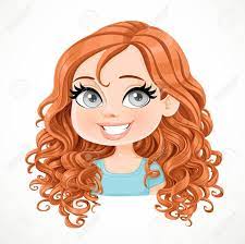 Girl With Curly Hair Cartoon Google Da Ara Curly Hair Cartoon Cartoon Hair Curly Girl Hairstyles