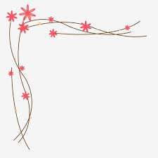 Simple Flower Vine Flower Border Vector Free Download Flower Vine Simple Wind Flower Png And Vector With Transparent Background For Free Download In 2020 Simple Flowers Flower Border Flowering Vines