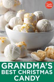 Find healthy, delicious christmas candy recipes, from the food and nutrition experts at eatingwell. Grandma S Best Christmas Candy Christmas Sweet Treats Christmas Candy Homemade Christmas Food