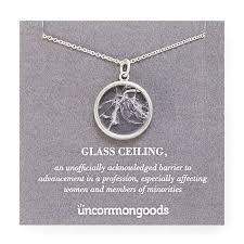 This Symbolic Necklace Pays Tribute To The Accomplishments Of Empowered Women Everywhere Shattered Glass Fashion Gifts Jewelry Stores