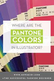 Where Are The Pantone Colors In Adobe Illustrator Courses Free Tutorials On Adobe Illustrator Tech Packs Freelancing For Fashion Designers Fashion Design Adobe Illustrator Illustration Fashion Design Fashion