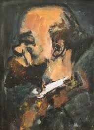 Portrait De Paul Verlaine By Georges Rouault Pintor Pintor Frances Paris