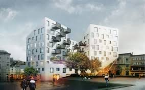 Jds Architects Keizer Karel Building Proposals Ghent Architecture Visualization Architecture Exterior Building